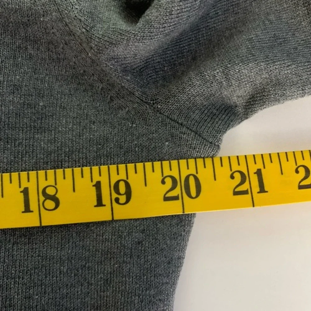 BANANA REPUBLIC Gray Silk Cotton Cashmere V-Neck‎ Sweater